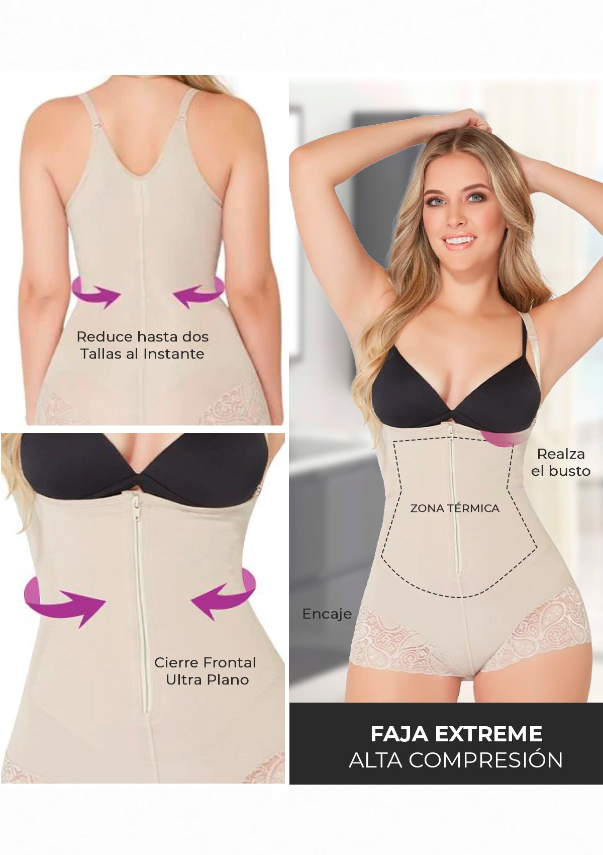 Faja Body Extreme | Diseño Sexy y Ajuste Perfecto