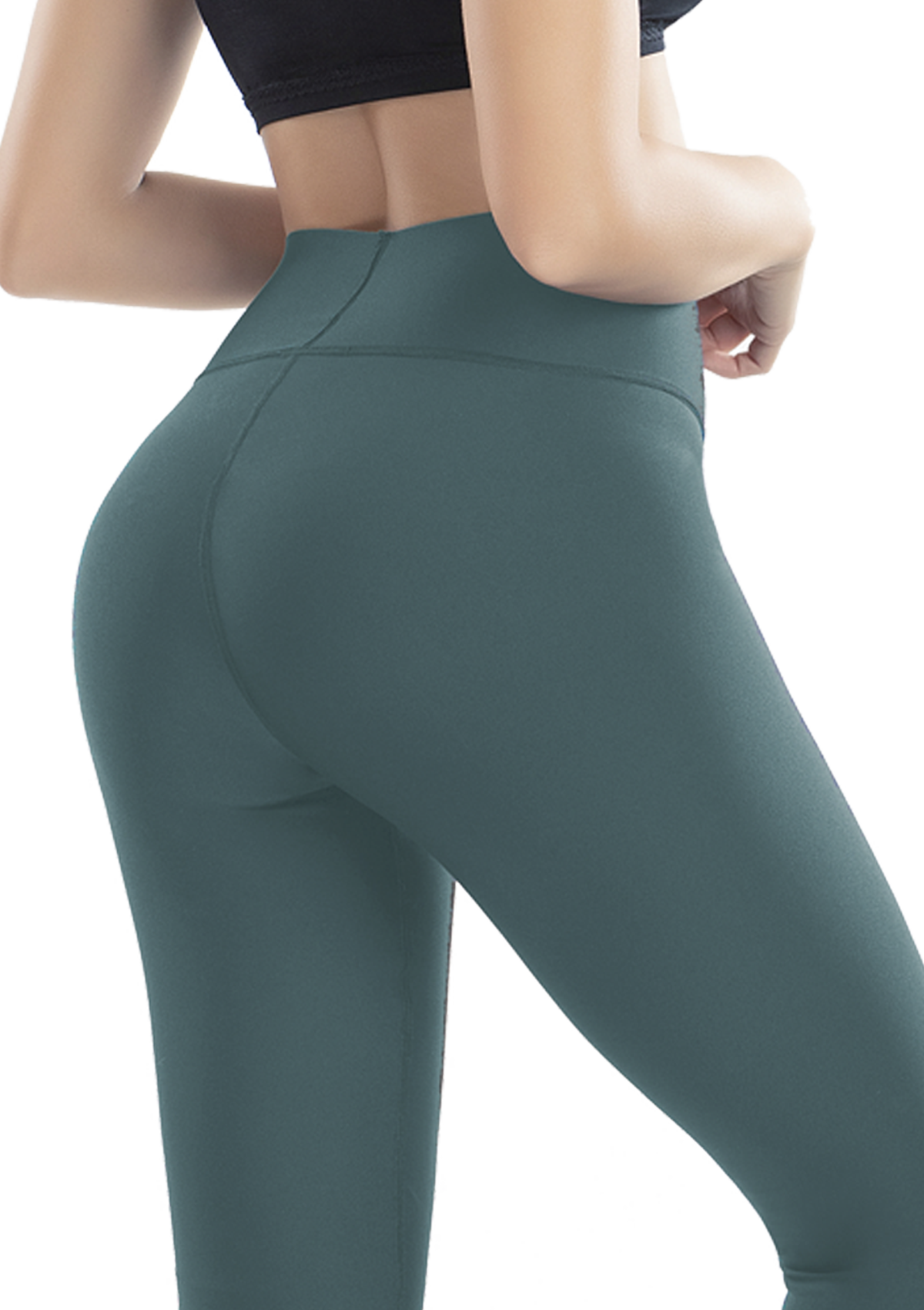 Leggings Deportivas con Fajón | Ajuste Perfecto y Estilo